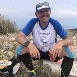 Ingo Siebert 2020 in Albanien beim Ultramarathon unterwegs