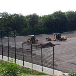 Umbau Stadion Reinshagen 29.06.21