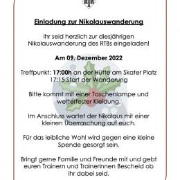 Einladung Nikolauswanderung 2022