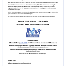 Einladung Inklusionstag