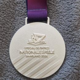 Silbermedaille Nationale Spiele Special Olympics